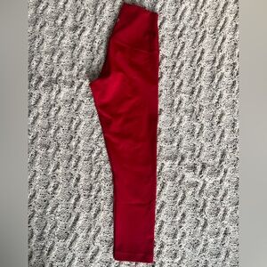 90 Degree By Reflex Red Leggings